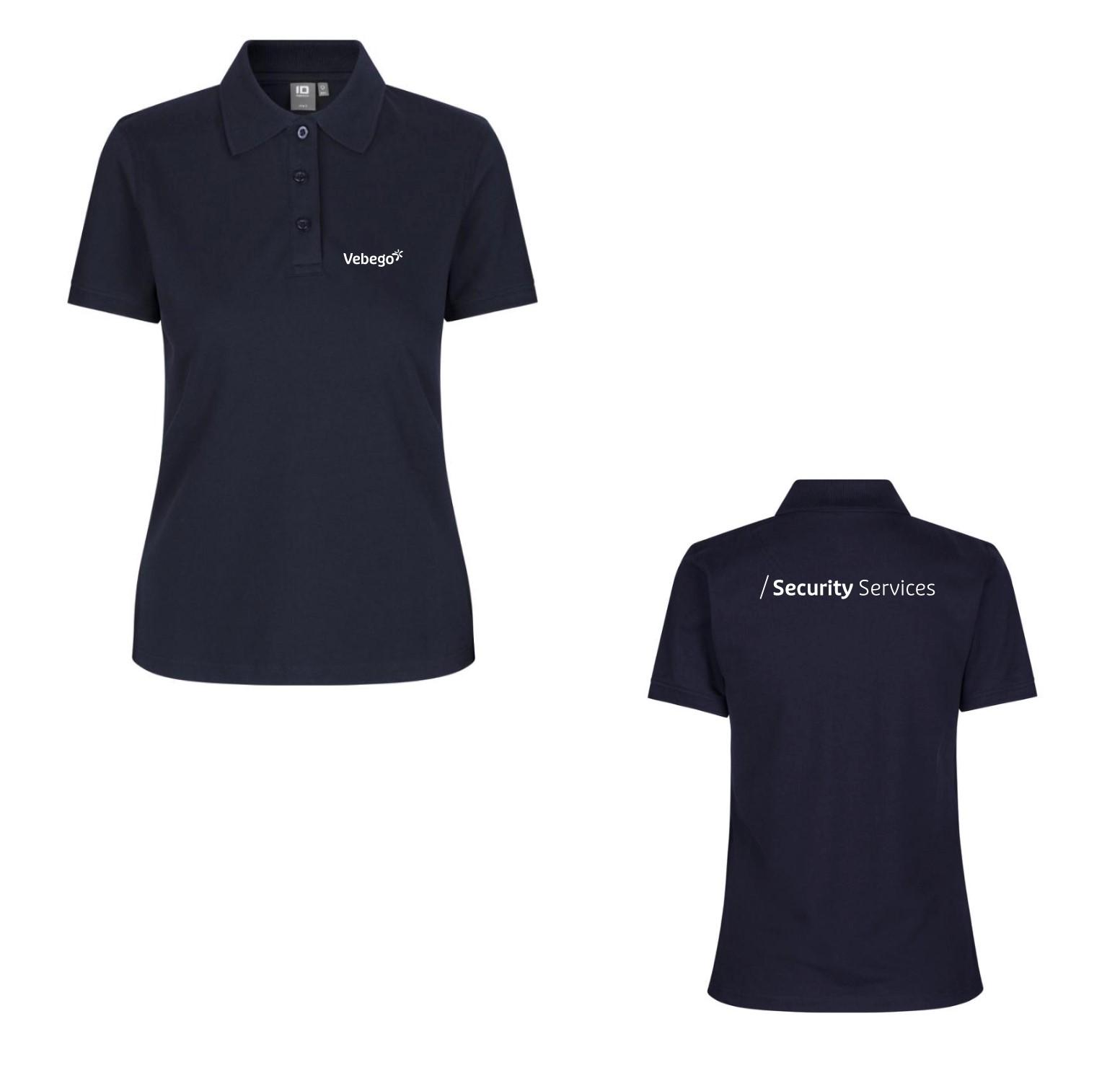 D.Poloshirt, ID 0527, "Vebego Security"