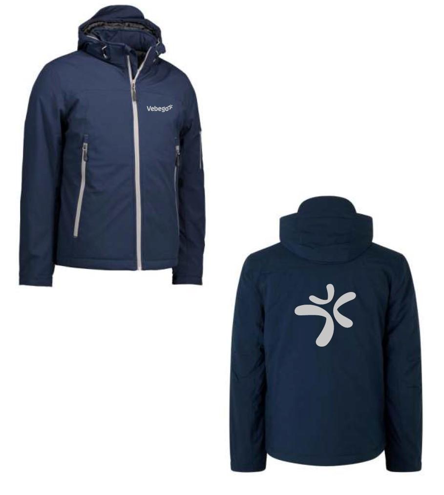 H.Softshell-Winterjacke mit Kapuze, ID0898,Transfer "Vebego"