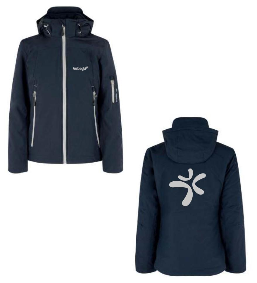 D.Softshell-Winterjacke mit Kapuze, ID0899,Transfer "Vebego"